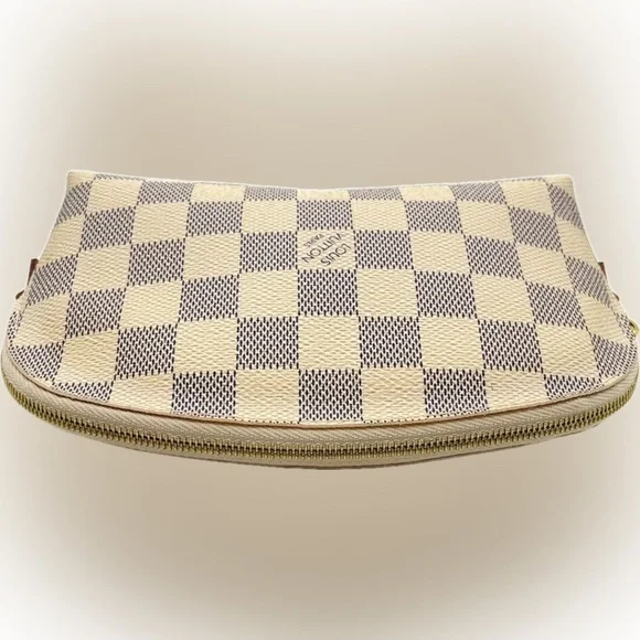 Louis Vuitton Damier Azur Pochette - Cosmetic Pouch with Dust bag - Picture 11 of 15